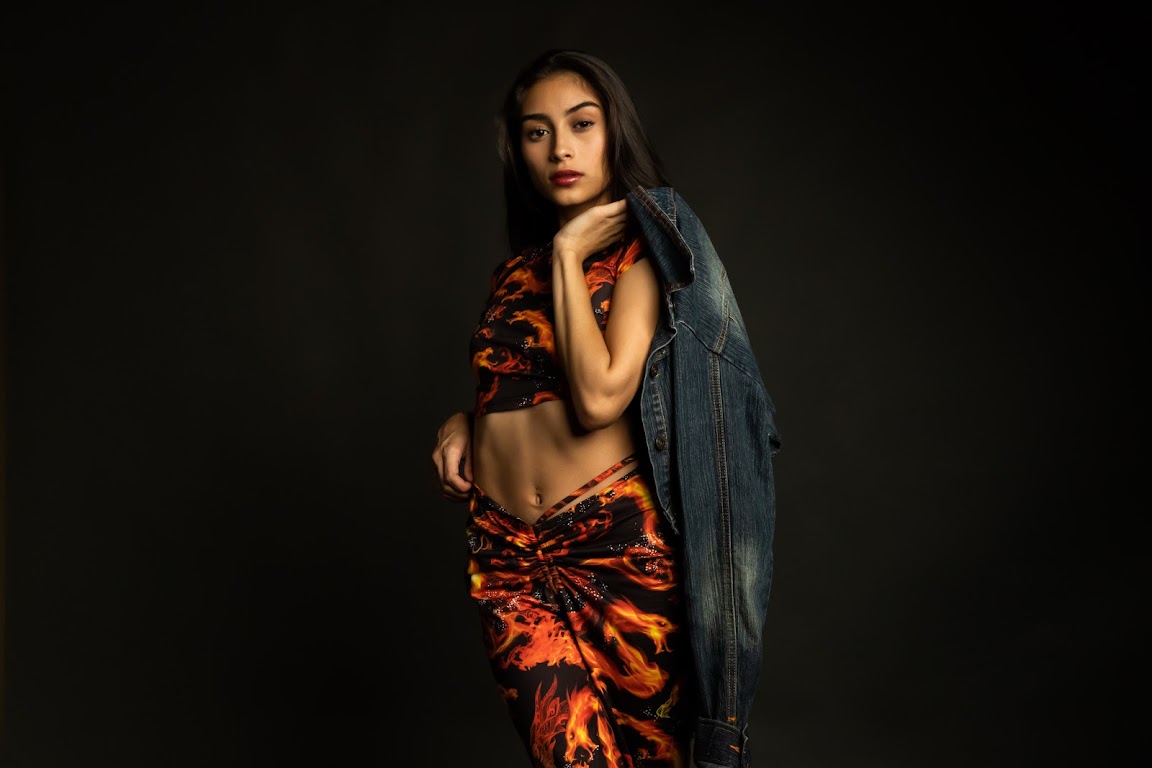 Branding example photo of a fashion editorial portrait