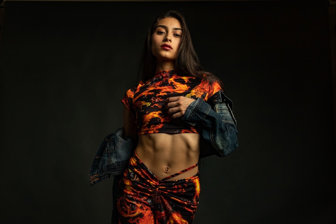 Branding example photo of a confident editorial portrait